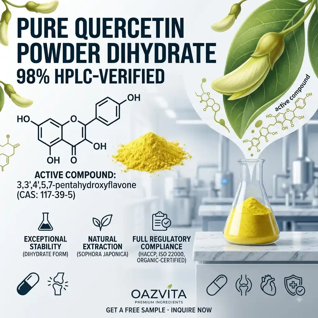 Pure Quercetin Powder Dihydrate Benefits & Usage: Everything You Need to Know Pure Quercetin Powder Dihydrate Benefits & Usage: Everything You Need to Know